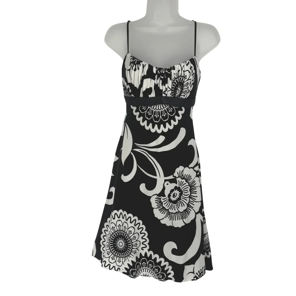 Ruby Rox Y2K Floral Empire Waist Dress Tulle Crinoline Small Y2K Pin Up Vintage - Picture 1 of 11